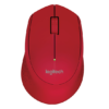 Mouse M280 Wireless Logitech Negro Rojo Azul - Image 3