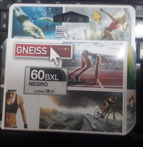 CARTUCHO GNEISS 60XL PARA HP F4280 NEGRO