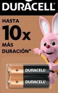 Pila Duracell Alcalina AA Blister x 2