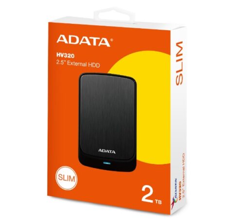 Disco externo HV320 ADATA 2 TB NEGRO