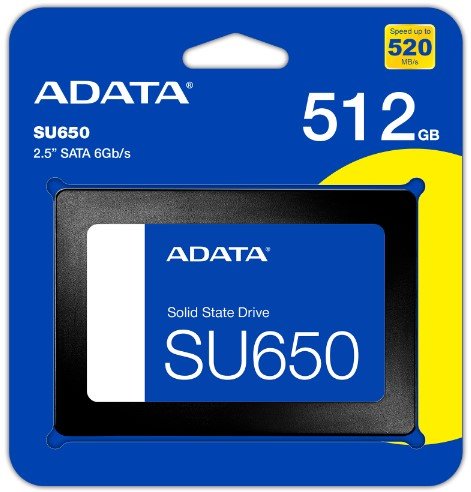 Disco SSD Adata SU650 512 Gb  2.5